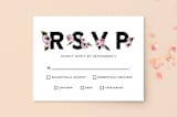 "Peony" - RSVP Postcards in Ice Mist by Cass Loh - Front