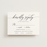 "Someone Like You" - RSVP Postcards in Tuxedo by Design Lotus - Front