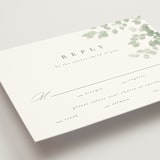 "Vining" - RSVP Postcards in Eucalyptus by Kristie Kern - Detail