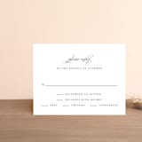 "Classical" - RSVP Postcards in Taupe by Jessica Williams - Front