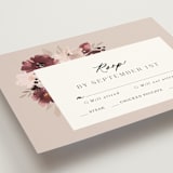 "Emyn" - RSVP Postcards in Burgundy by Itsy Belle Studio - Detail
