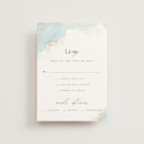 "My tenderness" - RSVP Postcards in Topaz by Helen Halik - Front