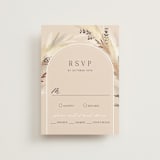 "Bohemian Pampas" - RSVP Postcards in Sand by Kaydi Bishop - Front