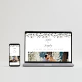 "Nothing Compares To You" - RSVP Postcards in Cream by Design Lotus - FREE Wedding Website