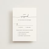 "Madison Ave" - RSVP Postcards in Linen by Design Lotus - Front