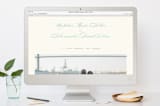"Winter Flourish" - RSVP Postcards in Petal Pink by Annie Clark - FREE Wedding Website