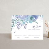 "Big Blooms" - RSVP Postcards in Dew by Grace Kreinbrink - Front