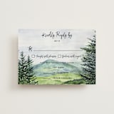 "Into the Woods" - RSVP Postcards in Forest by Elly - Front