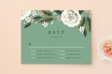 "Climbing Rose" - RSVP Postcards in Leaf by Alethea and Ruth - Front