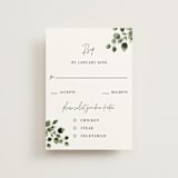 "green rush" - RSVP Postcards in Snow by Anupama - Front