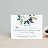 "Our Something Blue" - RSVP Postcards in Ocean by AK Graphics - Front