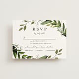 "Vines of Green" - RSVP Postcards in Fern by Susan Moyal - Front