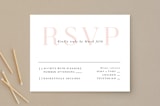 "over and over" - RSVP Postcards in Soft Peach by Lea Delaveris - Front