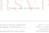 "over and over" - RSVP Postcards in Soft Peach by Lea Delaveris - Detail
