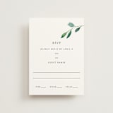 "Spring Wildflowers" - RSVP Postcards in Floral by Mere Paper - Front