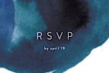 "Inked" - RSVP Postcards in Deep Sea by Phrosné Barwood - Detail