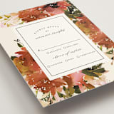 "Eden" - RSVP Postcards in Poinsettia by Lori Wemple - Detail