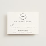"Antoinette" - RSVP Postcards in Ivory by lulu and isabelle - Front