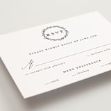 "Antoinette" - RSVP Postcards in Ivory by lulu and isabelle - Detail