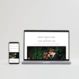 "A Thousand Years" - RSVP Postcards in Classic White by Design Lotus - FREE Wedding Website
