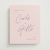 "Chic Names" - Reception Signs in Blush by Carolyn MacLaren - Front