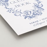 "Dreamy Toile" - Reception Signs in Blueberry by Teju Reval - Detail