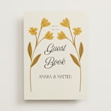"Vintage Wildflowers" - Reception Signs in Yolk by Morgan Kendall - Front