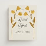 "Vintage Wildflowers" - Reception Signs in Yolk by Morgan Kendall - Front