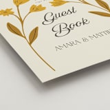 "Vintage Wildflowers" - Reception Signs in Yolk by Morgan Kendall - Detail