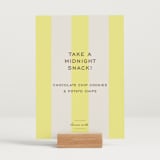 "Campania" - Reception Signs in Limone by Megan Davis - In Use