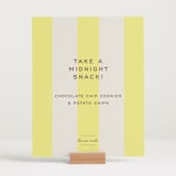 "Campania" - Reception Signs in Limone by Megan Davis - In Use