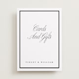 "The Day" - Reception Signs in Noir by mo kelley - Front