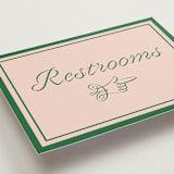 "cotillion" - Reception Signs in Peach by Megan Davis - Detail