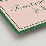 "cotillion" - Reception Signs in Peach by Megan Davis - Detail
