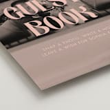 "Cinematic" - Reception Signs in Blush by Morgan Kendall - Detail