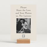 "Photo Booth" - Reception Signs in Champagne by Baumbirdy - In Use