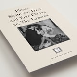 "Photo Booth" - Reception Signs in Champagne by Baumbirdy - Detail