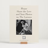 "Photo Booth" - Reception Signs in Champagne by Baumbirdy - In Use