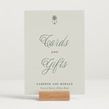 "Tropical" - Reception Signs in Sage by Bethan - In Use