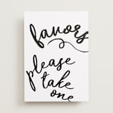 "Marlowe" - Reception Signs in Tuxedo by Kelly Watkins - Front