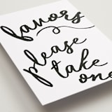 "Marlowe" - Reception Signs in Tuxedo by Kelly Watkins - Detail