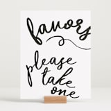 "Marlowe" - Reception Signs in Tuxedo by Kelly Watkins - In Use