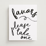 "Marlowe" - Reception Signs in Tuxedo by Kelly Watkins - Front