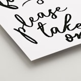 "Marlowe" - Reception Signs in Tuxedo by Kelly Watkins - Detail