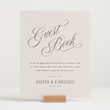 "Mirin" - Reception Signs in Linen by Kate Ahn - In Use