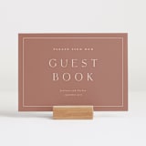 "Warm affection" - Reception Signs in Dusty Rose by Stacey Meacham - In Use
