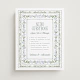 "Vintage Sketched" - Reception Signs in Wisteria by Jenna Holcomb - Front