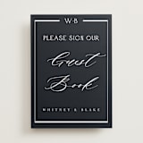 "Luster" - Reception Signs in Ocean by Stacey Meacham - Front
