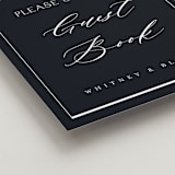 "Luster" - Reception Signs in Ocean by Stacey Meacham - Detail