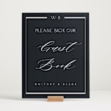 "Luster" - Reception Signs in Ocean by Stacey Meacham - In Use